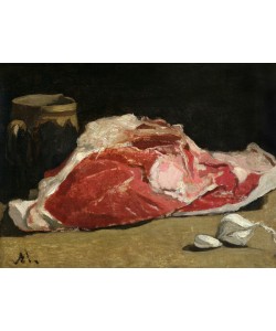 Claude Monet, Still Life, the Joint of Meat, 1864 (oil on canvas)