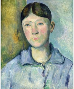 Paul Cézanne, Portrait of Madame Cezanne, 1885-90 (oil on canvas)