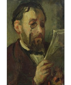 Marcellin Gilbert Desboutin, Edgar Degas (1834-1917) (oil on canvas)