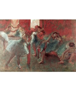 Edgar Degas, Dancers at Rehearsal, 1895-98 (pastel on paper)