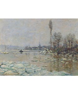 Claude Monet, Breakup of Ice, 1880 (oil on canvas)