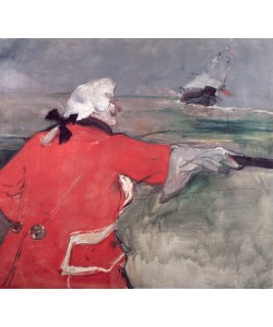 Henri de Toulouse-Lautrec, The Admiral Viaud, or Paul Viaud in an Admiral's Costume, 1901 (oil on canvas)