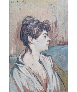 Henri de Toulouse-Lautrec, Marcelle, 1894 (pastel on paper)