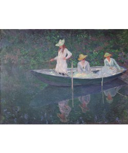 Claude Monet, The Boat at Giverny, c.1887 (oil on canvas)