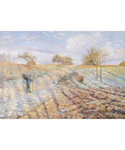 Camille Pissarro, White Frost, 1873 (oil on canvas)