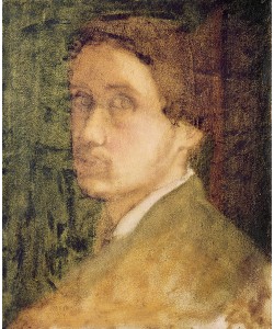 Edgar Degas, Self Portrait, c.1852 (pastel on paper)