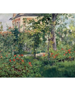 Edouard Manet, The Garden at Bellevue, 1880 (oil on canvas)