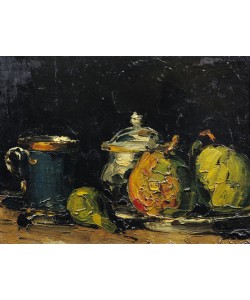 Paul Cézanne, Still Life, c.1865 (oil on canvas)