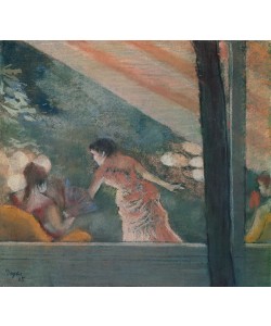 Edgar Degas, Cafe Concert at the Ambassadeurs, 1885 (pastel on paper)