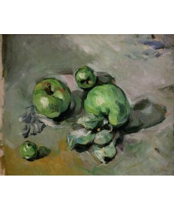 Paul Cézanne, Green Apples, c.1872-73 (oil on canvas)