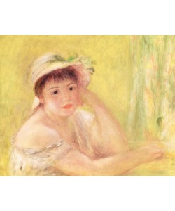Pierre-Auguste Renoir, Woman in a Straw Hat, 1879 (oil on canvas)