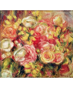 Pierre-Auguste Renoir, Roses, 1915 (oil on canvas)