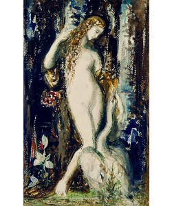 Gustave Moreau, Leda (w/c on paper)
