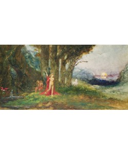 Gustave Moreau, Pasiphae and the Bull, c.1876-80 (w/c & gouache on paper)