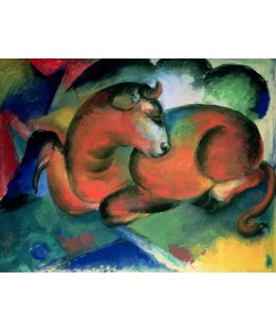 Franz Marc, The Red Bull, 1912 (oil on canvas)