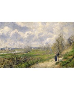 Camille Pissarro, La Sente du Chou, near Pontoise, 1878 (oil on canvas)