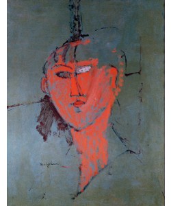 Amedeo Modigliani, The Red Head, c.1915 (oil on canvas)