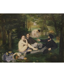 Edouard Manet, Dejeuner sur l'Herbe, 1863 (oil on canvas) (see also 65761)