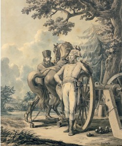 Jacques Francois Joseph Swebach, General Jean Victor Moreau (1763-1813) (pen & ink, gouache and w/c on paper)