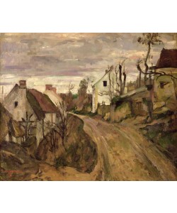 Paul Cézanne, The Village Road, Auvers, c.1872-73 (oil on canvas)