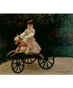 Claude Monet, Jean Monet on his Hobby Horse, 1872 (oil on canvas)