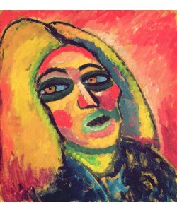 Alexej von Jawlensky, Portrait of a Woman, 1912 (oil on canvas)