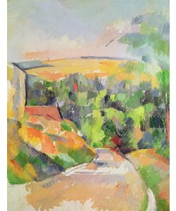 Paul Cézanne, The Bend in the road, 1900-06 (oil on canvas)