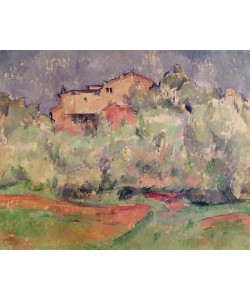 Paul Cézanne, The House at Bellevue, 1888-92 (oil on canvas)