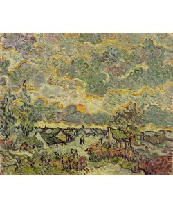 Vincent van Gogh, Autumn landscape, 1890 (oil on canvas)