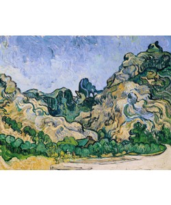 Vincent van Gogh, The Alpilles, 1889 (oil on canvas)