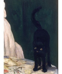 Edouard Manet, Olympia, 1863 (oil on canvas) (detail of 64183)