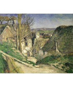 Paul Cézanne, The House of the Hanged Man, Auvers-sur-Oise, 1873 (oil on canvas) (for details see 67878 & 67879)