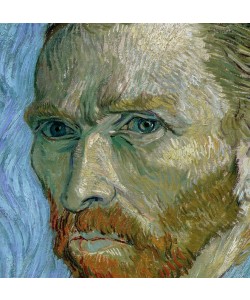 Vincent van Gogh, Self portrait, 1889 (oil on canvas) (detail of 32212)