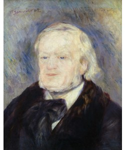 Pierre-Auguste Renoir, Portrait of Richard Wagner (1813-83) 1882 (oil on canvas)