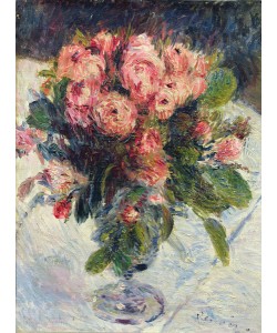 Pierre-Auguste Renoir, Moss-Roses, c.1890 (oil on canvas)
