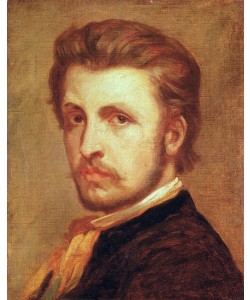 Thomas Couture, Self Portrait (oil on canvas)