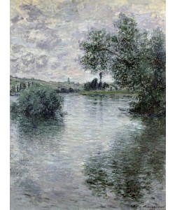 Claude Monet, The Seine at Vetheuil, 1879 (oil on canvas)