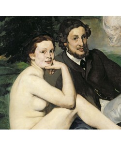 Edouard Manet, Dejeuner sur l'Herbe, 1863 (oil on canvas) (detail of 2310)