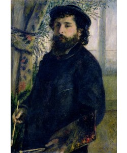 Pierre-Auguste Renoir, Portrait of Claude Monet (1840-1926) 1875 (oil on canvas)