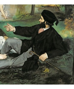 Edouard Manet, Dejeuner sur l'Herbe, 1863 (oil on canvas) (see also 65761) (detail of 2310)