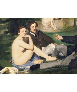 Edouard Manet, Dejeuner sur l'Herbe, 1863 (oil on canvas) (see also 65761) (detail of 2310)