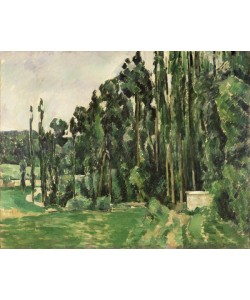 Paul Cézanne, The Poplars, c.1879-82 (oil on canvas)