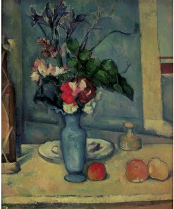 Paul Cézanne, The Blue Vase, 1889-90 (oil on canvas)