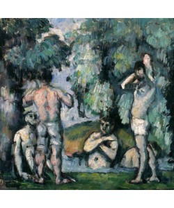 Paul Cézanne, The Five Bathers, c.1875-77 (oil on canvas)