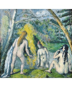 Paul Cézanne, The Three Bathers, c.1879-82 (oil on canvas)