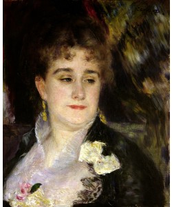 Pierre-Auguste Renoir, Madame Georges Charpentier (1848-1904), c.1876-7 (oil on canvas)