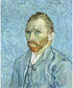 Vincent van Gogh, Self portrait, 1889 (oil on canvas)