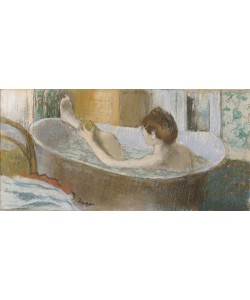 Edgar Degas, Woman in her Bath, Sponging her Leg, c.1883 (pastel on paper)