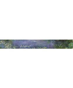 Claude Monet, Waterlilies: Morning, 1914-18 (left, centre left, centre right and rigth section) (oil on canvas)