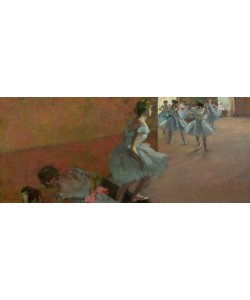 Edgar Degas, Dancers Ascending a Staircase, c.1886-88 (oil on canvas)